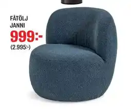 Mio FÅTÖLJ JANNI erbjuda