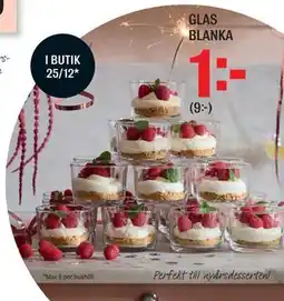 Mio GLAS BLANKA erbjuda