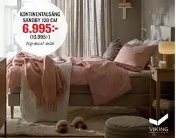 Mio KONTINENTALSÄNG SANDBY 120 CM erbjuda
