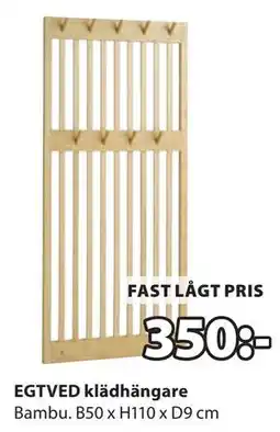 JYSK EGTVED klädhängare erbjuda