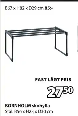 JYSK BORNHOLM skohylla erbjuda