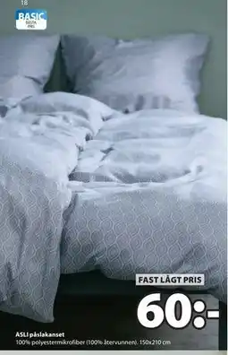 JYSK ASLI påslakanset erbjuda