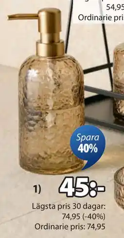 JYSK GENEVAD tvålpump erbjuda