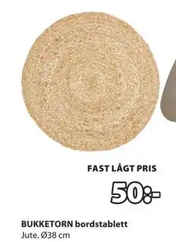 JYSK BUKKETORN bordstablett erbjuda