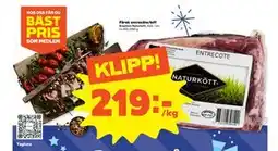 Stora Coop Färsk entrecôte/biff erbjuda