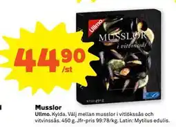 Stora Coop Musslor erbjuda