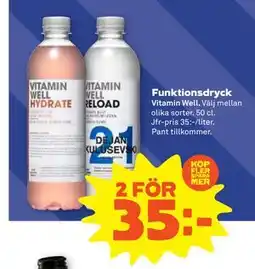 Stora Coop Funktionsdryck erbjuda