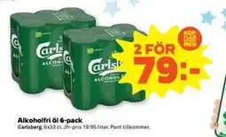 Stora Coop Alkoholfri öl 6-pack erbjuda