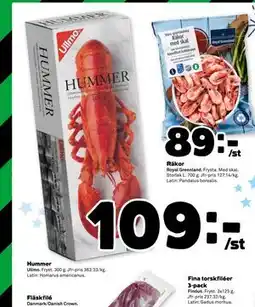 Stora Coop Hummer erbjuda