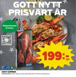 Coop Kokt hummer erbjuda
