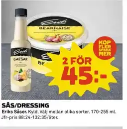 Coop Eriks Såser Sås/dressing erbjuda