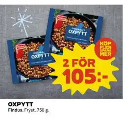 Coop Findus Oxpytt erbjuda