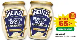 Coop HEINZ Majonnäs erbjuda
