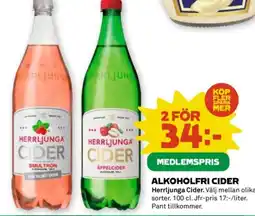 Coop Herrljunga Cider Alkoholfri cider erbjuda