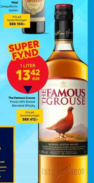 The Famous Grouse, EUR 13.42