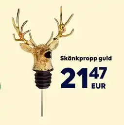 Border Shop Skänkpropp guld, EUR 21.47 erbjuda