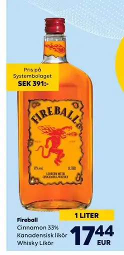 Border Shop Fireball, EUR 17.44 erbjuda
