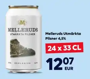 Border Shop Melleruds Utmärkta Pilsner 4,5%, EUR 12.07 erbjuda