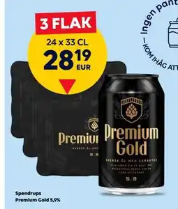 Border Shop Spendrups Premium Gold 5,9%., EUR 28.19 erbjuda