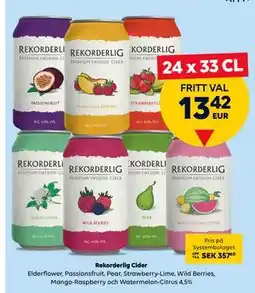 Border Shop Rekorderlig Cider., EUR 13.42 erbjuda