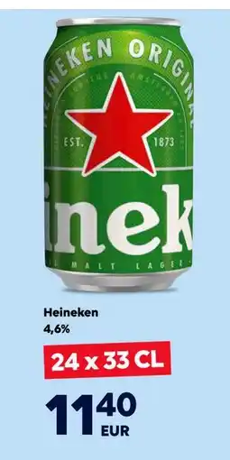 Border Shop Heineken 4,6%, EUR 11.4 erbjuda