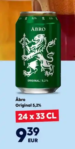 Border Shop Åbro Original 5,2%, EUR 9.39 erbjuda