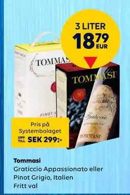 Border Shop Tommasi, EUR 18.79 erbjuda