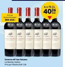 Border Shop Governo All’ Uso Toscano, EUR 40.26 erbjuda