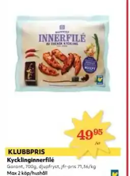 Hemköp Kycklinginnerfilé erbjuda