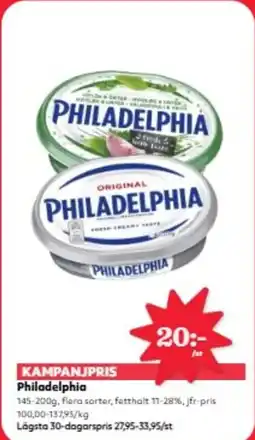 Hemköp Philadelphia erbjuda