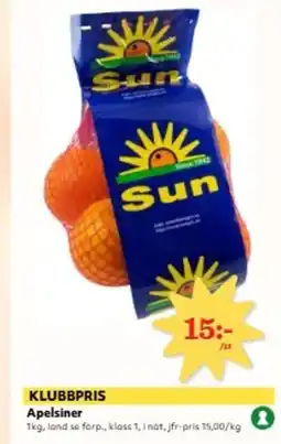 Hemköp Apelsiner erbjuda