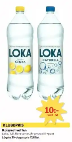 Hemköp Kolsyrat vatten erbjuda