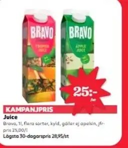 Hemköp Juice erbjuda