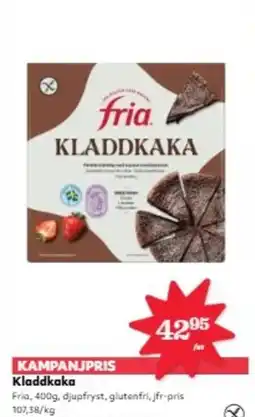 Hemköp Kladdkaka erbjuda