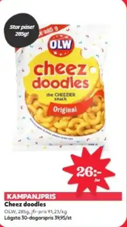 Hemköp Cheez doodles erbjuda