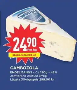 Willys ENGELMANNS Cambozola erbjuda