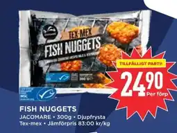 Willys JACOMARE Fish nuggets erbjuda
