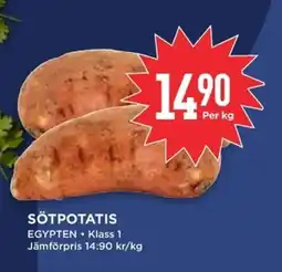 Willys Sötpotatis erbjuda
