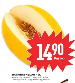 Willys Honungsmelon hel erbjuda
