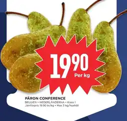 Willys Päron conference erbjuda