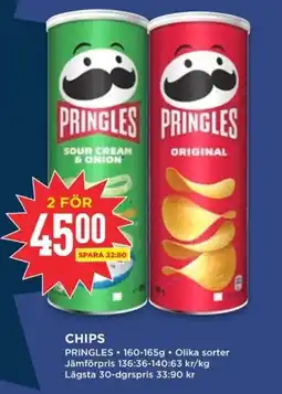 Willys PRINGLES Chips erbjuda