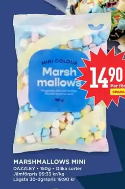 Willys Marshmallows mini erbjuda