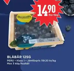 Willys PERU Blåbär erbjuda