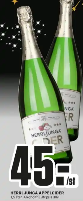 ÖoB Herrljunga äppelcider erbjuda