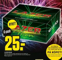 ÖoB Lazer beam erbjuda