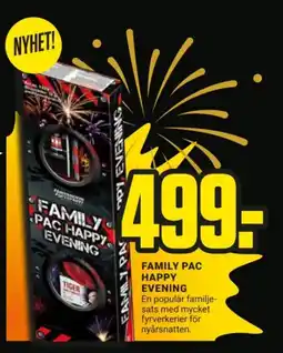 ÖoB Family pac happy evening erbjuda