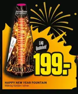 ÖoB Happy new year fountain erbjuda