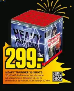 ÖoB HEAVY THUNDER 36 shots erbjuda