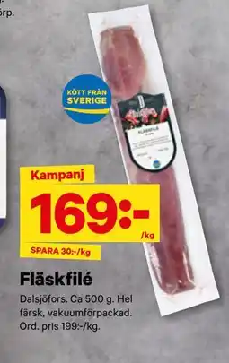 City Gross Fläskfilé erbjuda