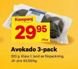 City Gross Avokado 3-pack erbjuda
